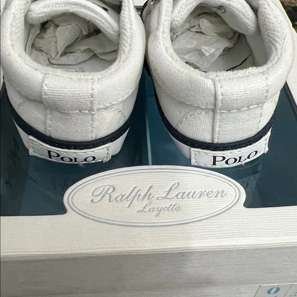 Ralph Lauren Layette Baby Crib Shoes